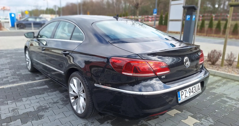 Volkswagen CC cena 46500 przebieg: 105650, rok produkcji 2013 z Łęczyca małe 37